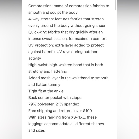 Good American Core Strength Leggings in Cheetah - Women’s Size S - Picture 10 of 12